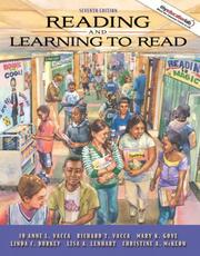 Cover of: Reading and Learning to Read (7th Edition) (MyEducationLab Series)