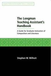 Cover of: Longman Teaching Assistant's Handbook (Professional Development in Composition) by Stephen W. Wilhoit