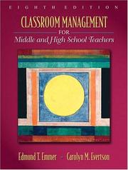 Cover of: Classroom Management for Middle and High School Teachers (8th Edition) (MyEducationLab Series)