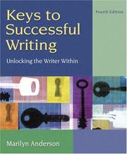 Cover of: Keys to Successful Writing by Marilyn Anderson