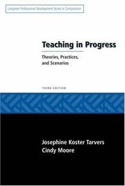 Cover of: Teaching in Progress (3rd Edition) (Professional Development in Composition)