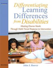 Cover of: Determing Difference Versus Disability by John Hoover