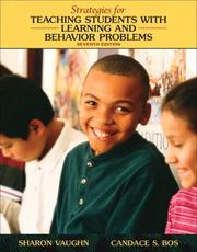 Cover of: Strategies for Teaching Students with Learning and Behavioral Problems (7th Edition) (MyEducationLab Series) by Sharon R. Vaughn, Candace S. Bos