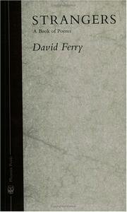 Cover of: Strangers by David Ferry