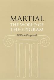 Cover of: Martial | William Fitzgerald