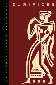 Cover of: The Complete Greek Tragedies, Volume 3 by Euripides