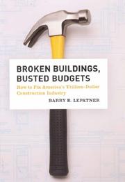 Cover of: Broken Buildings, Busted Budgets | Barry B. LePatner