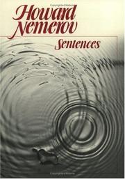 Cover of: Sentences (Phoenix Poets)