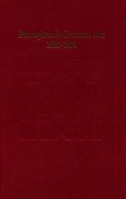 Cover of: Pennsylvania German art, 1683-1850 by the Philadelphia Museum of Art and the Henry Francis du Pont Winterthur Museum ; authors, Phillip H. Curtis .. [et al.].