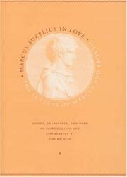 Cover of: Marcus Aurelius in Love by Marcus Aurelius, Marcus Cornelius Fronto