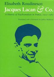 Cover of: Jacques Lacan & co