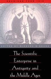 Cover of: The Scientific Enterprise in Antiquity and Middle Ages: Readings from Isis