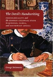 Cover of: The Devil's Handwriting by George Steinmetz
