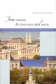 Cover of: From Vienna to Chicago and Back: Essays on Intellectual History and Political Thought in Europe and America