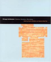 Cover of: Chicago Architecture: Histories, Revisions, Alternatives (Chicago Architecture and Urbanism)