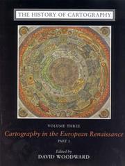 Cover of: The History of Cartography, Volume 3 by David Woodward