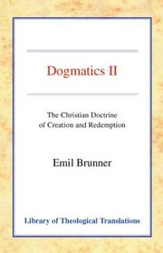 Cover of: Dogmatics II