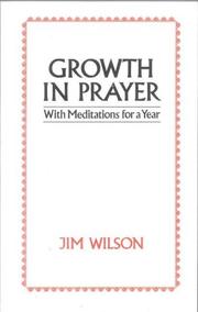 Cover of: Growth in Prayer P