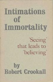 Cover of: Intimations of Immortality by Robert Crookall
