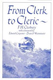 Cover of: From Clerk to Cleric P