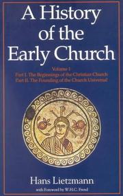 Cover of: History of Early Church