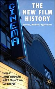 Cover of: The New Film History: Sources, Methods, Approaches