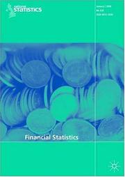 Cover of: Financial Statistics by Office for National Statistics, Office for National Statistics