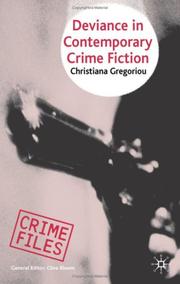 Cover of: Deviance in Contemporary Crime Fiction (Crime Files)