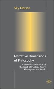 Cover of: Narrative Dimensions of Philosophy by Sky Marsen