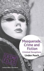 Cover of: Masquerade, Crime and Fiction by Linden Peach
