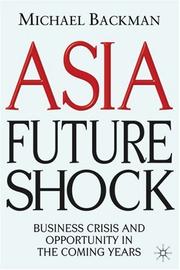 Cover of: Asia Future Shock | Michael Backman