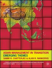 Cover of: Asian Management in Transition: Emerging Themes