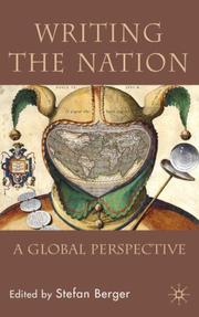 Cover of: Writing the Nation: A Global Perspective