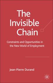 Cover of: Invisible Chain by Jean-Pierre Durand, Jean-Pierre Durand
