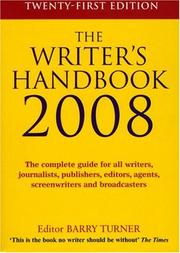 Cover of: Writer's Handbook 2008 (Writer's Handbook)