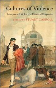 Cover of: Cultures of Violence by Stuart Carroll