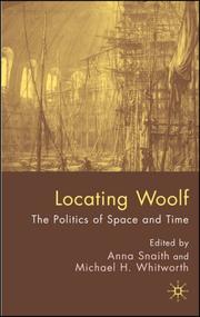 Cover of: Locating Woolf: The Politics of Space and Place