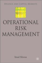 Cover of: Operational Risk Management (Finance and Capital Markets)