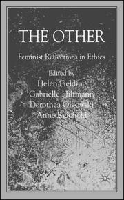 Cover of: The Other: Feminist Reflections in Ethics
