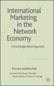 Cover of: International Marketing in the Network Economy: A Knowledge-Based Approach
