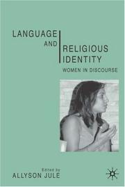Cover of: Language and Religious Identity by Allyson Jule