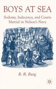 Cover of: Boys at Sea: Sodomy, Indecency, and Courts Martial in Nelson's Navy