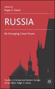 Cover of: Russia: Re-Emerging Great Power (Studies in Central and Eastern Europe)