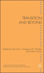 Cover of: Transition and Beyond (Studies in Economic Transition)