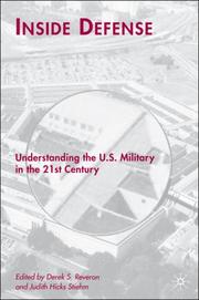 Cover of: Inside Defense: Current Controversies in U.S. Civil Military Relations