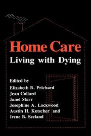 Cover of: Home Care by Elizabeth R. Pritchard