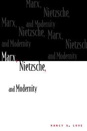 Cover of Marx, Nietzsche, and Modernity