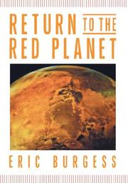 Cover of: Return to the red planet by Eric Burgess