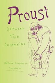 Cover of: Proust: Between Two Centuries