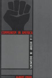 Cover of: Communism in America: a history in documents